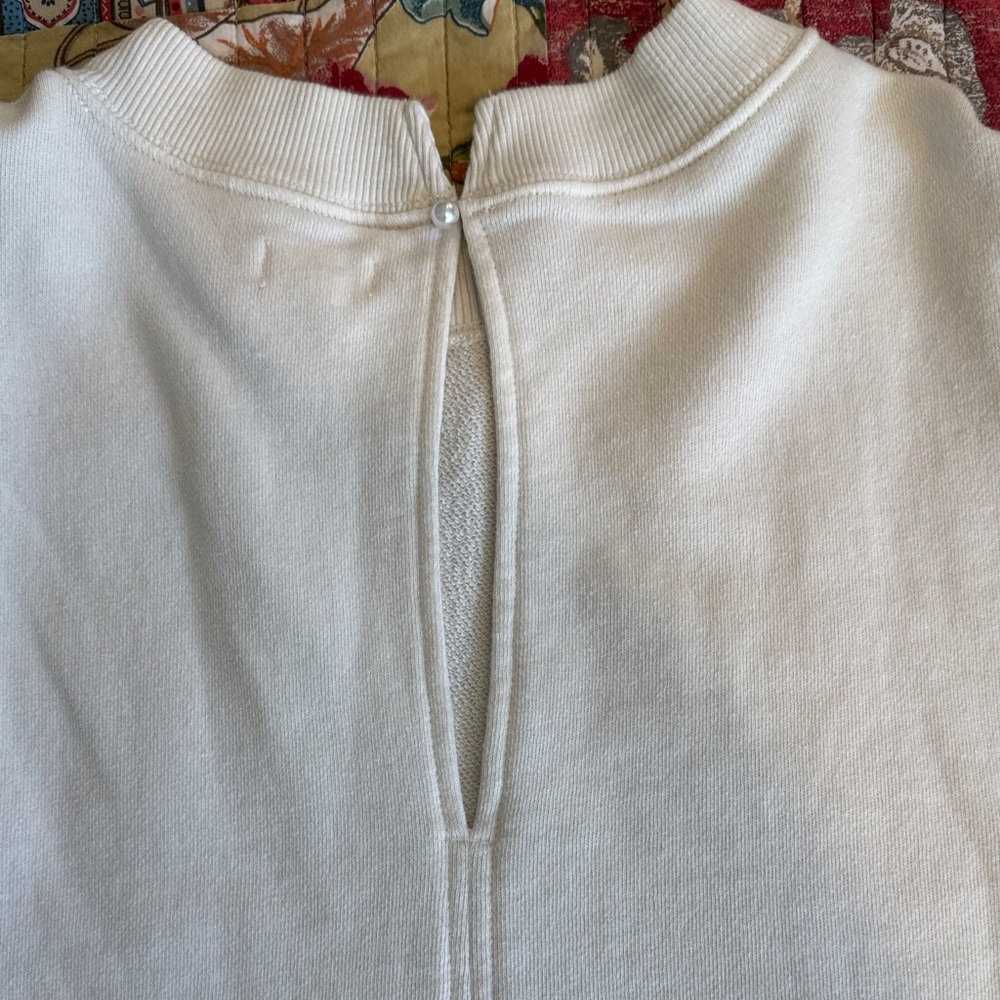 Aerie Cream Sweatshirt - Picture 7 of 7